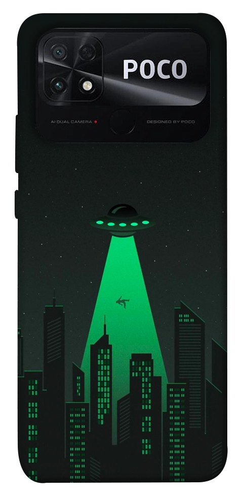 Чехол Green ufo для Xiaomi Poco C40