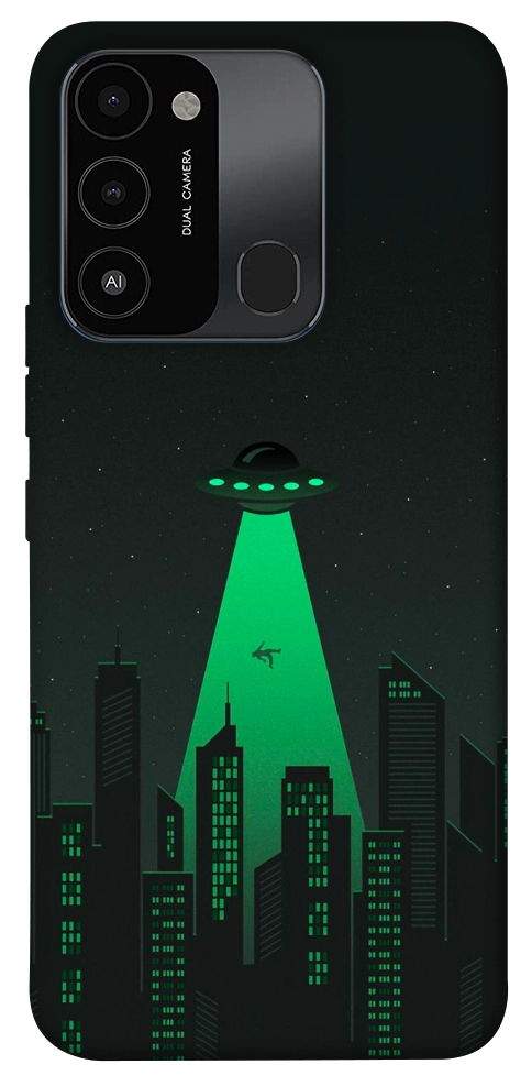 Чохол Green ufo для TECNO Spark Go 2022 (KG5m)