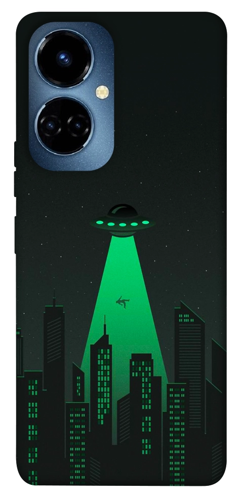 Чохол Green ufo для TECNO Camon 19 (CI6n)