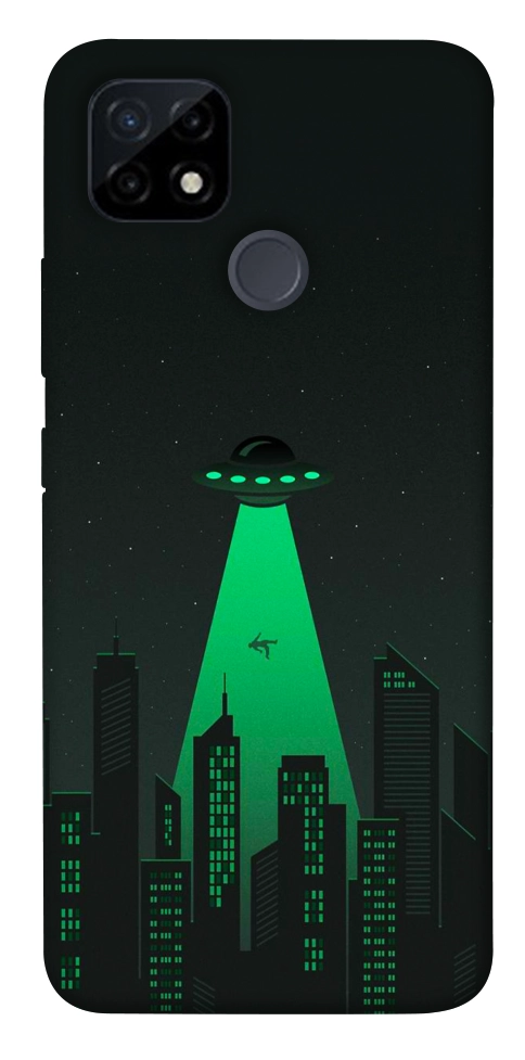 Чехол Green ufo для Realme C21Y