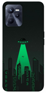 Чехол Green ufo для Realme C35