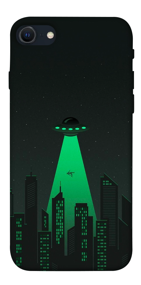 Чехол Green ufo для iPhone SE (2022)