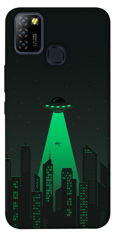 Чехол Green ufo для Infinix Hot 10 Lite