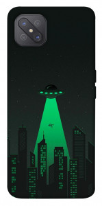 Чехол Green ufo для Oppo A92s