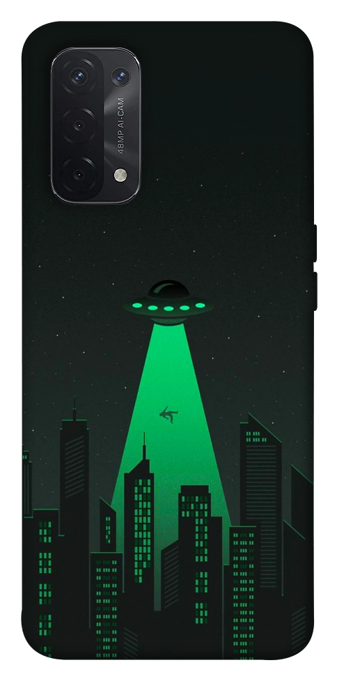 Чехол Green ufo для Oppo A74 5G