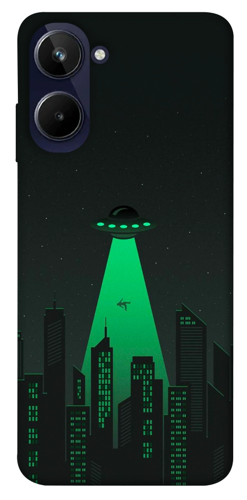 Чехол Green ufo для Realme 10 4G