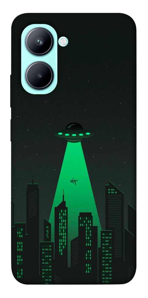 Чехол Green ufo для Realme C33