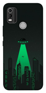 Чехол Green ufo для Nokia C21 Plus