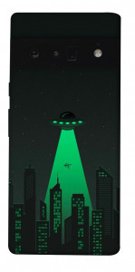 Чехол Green ufo для Google Pixel 6 Pro