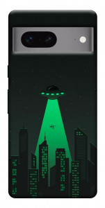 Чехол Green ufo для Google Pixel 7