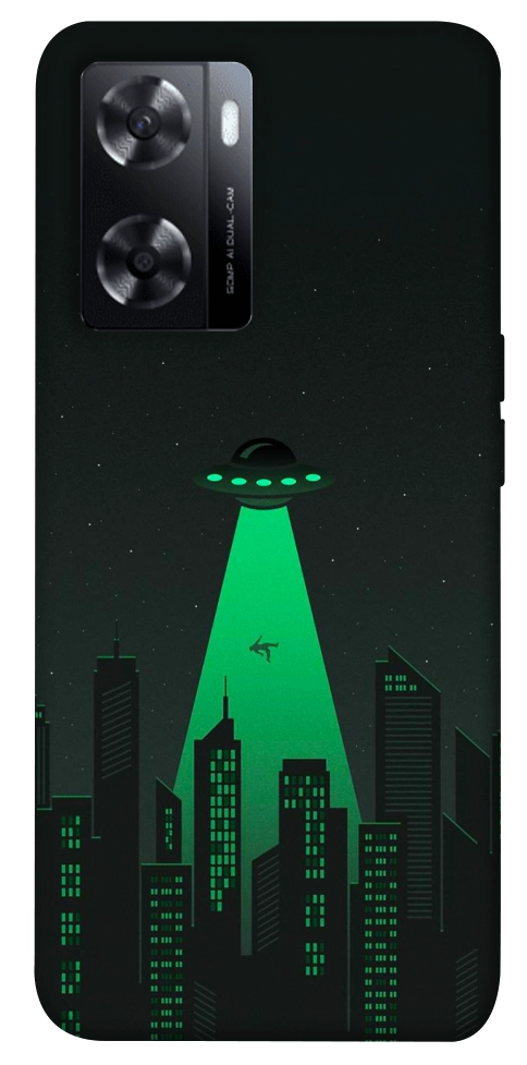 Чехол Green ufo для Oppo A77s