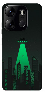 Чехол Green ufo для Tecno Spark Go 2023