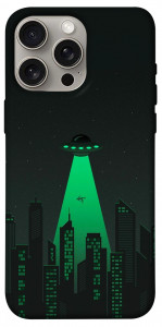 Чехол Green ufo для iPhone 15 Pro Max