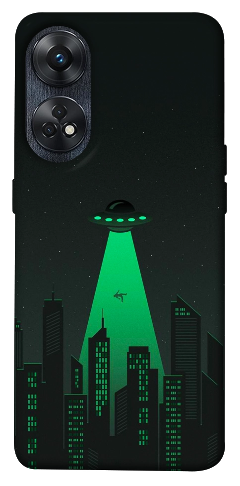 Чохол Green ufo для Oppo Reno 8 T 4G
