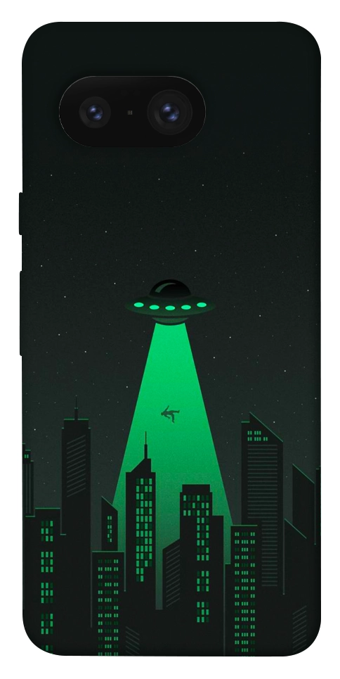 Чехол Green ufo для Google Pixel 8