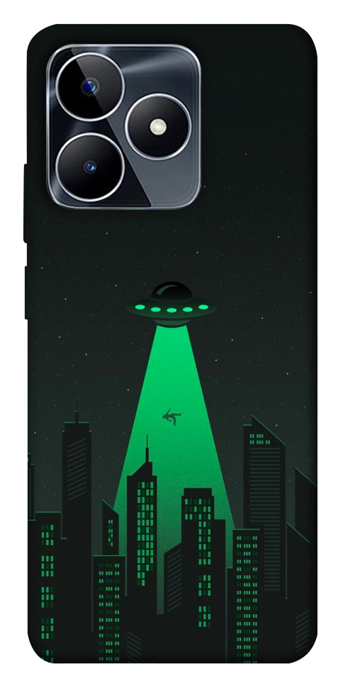 Чехол Green ufo для Realme C53