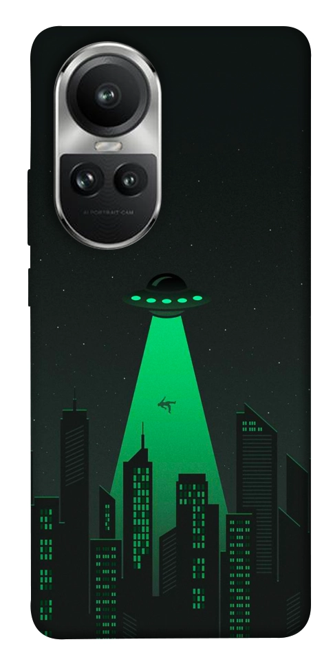 Чехол Green ufo для Oppo Reno 10