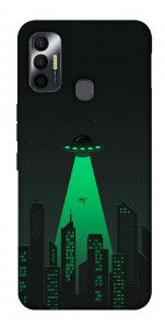Чехол Green ufo для TECNO Spark 7