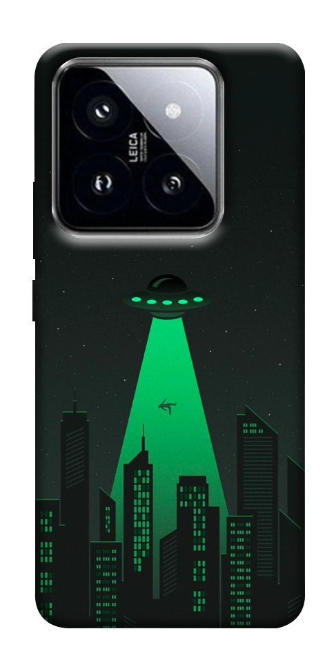 Чехол Green ufo для Xiaomi 14 Pro