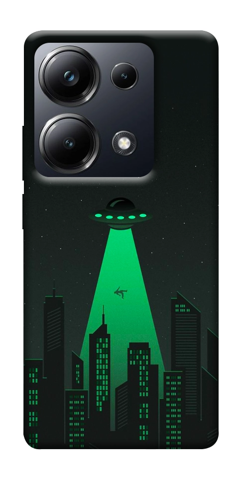 Чехол Green ufo для Xiaomi Poco M6