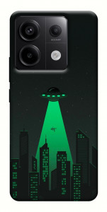 Чехол Green ufo для Xiaomi Redmi Note 13 Pro 4G