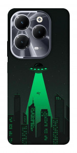 Чехол Green ufo для Infinix Hot 40
