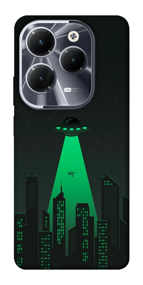 Чехол Green ufo для Infinix Hot 40 Pro