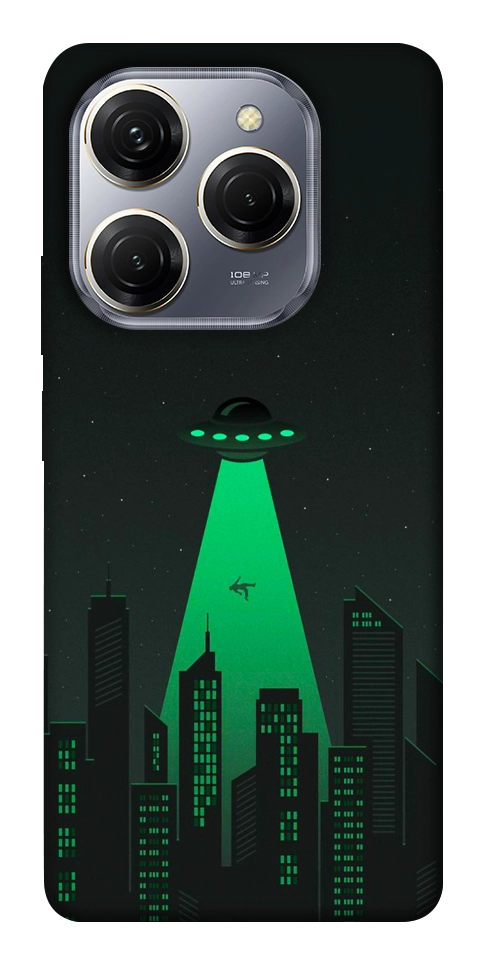 Чехол Green ufo для TECNO Spark 20 Pro