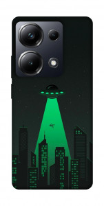 Чехол Green ufo для Xiaomi Poco M6 Pro 4G