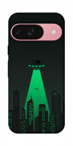 Чехол Green ufo для Google Pixel 9
