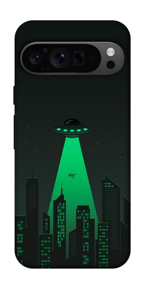 Чохол Green ufo для Google Pixel 9 Pro