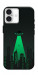 Чехол Green ufo для iPhone 16 Plus