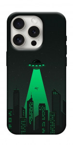 Чехол Green ufo для iPhone 16 Pro