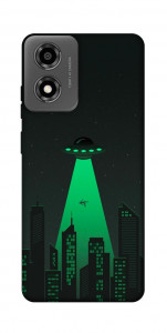 Чехол Green ufo для Motorola Moto E14