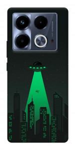Чохол Green ufo для Infinix Note 40 4G