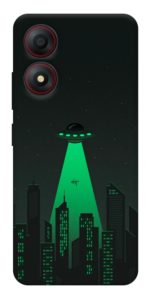Чехол Green ufo для ZTE Blade A34 4G