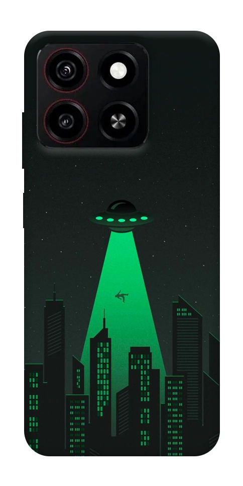 Чехол Green ufo для ZTE Blade A35 4G