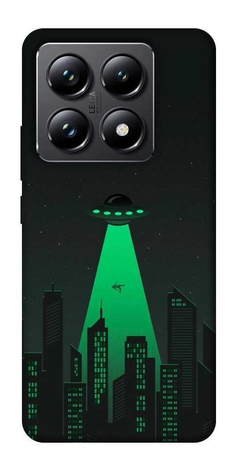 Чехол Green ufo для Xiaomi 14T Pro