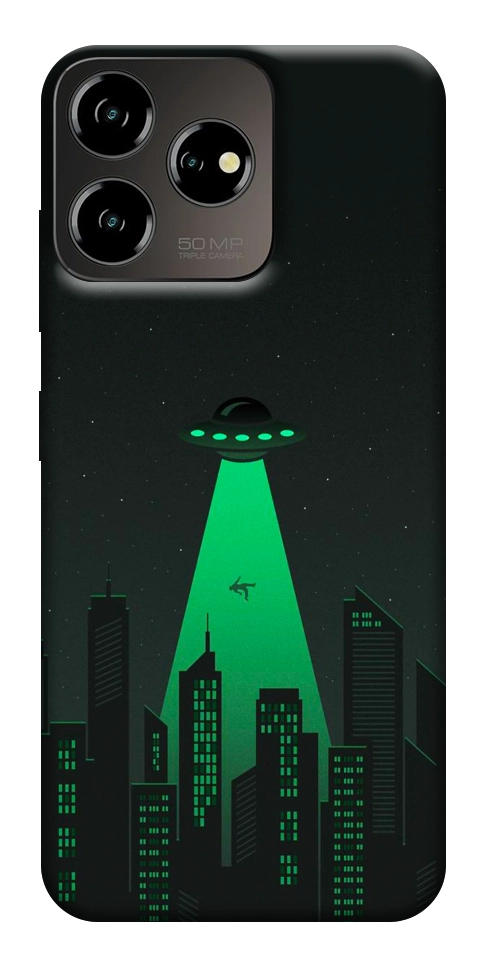 Чохол Green ufo для ZTE Blade V50 Design 4G