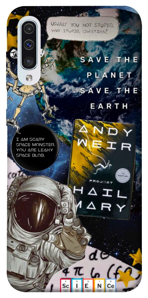Чехол Hail mary collage для Galaxy A50 (2019)