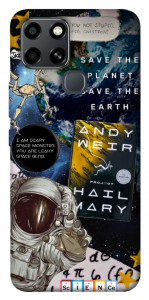 Чохол Hail mary collage для Infinix Smart 6