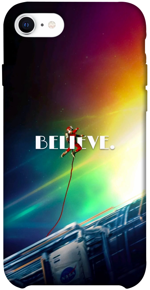 Чехол Hail mary rainbow для iPhone SE (2020)