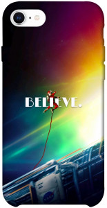 Чехол Hail mary rainbow для iPhone SE (2020)