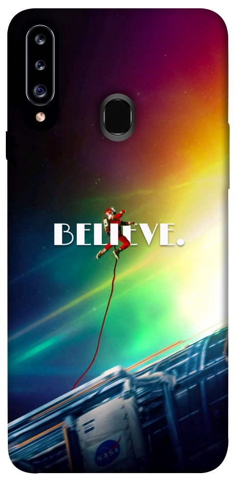 Чехол Hail mary rainbow для Galaxy A20s (2019)