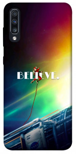 Чехол Hail mary rainbow для Galaxy A70 (2019)