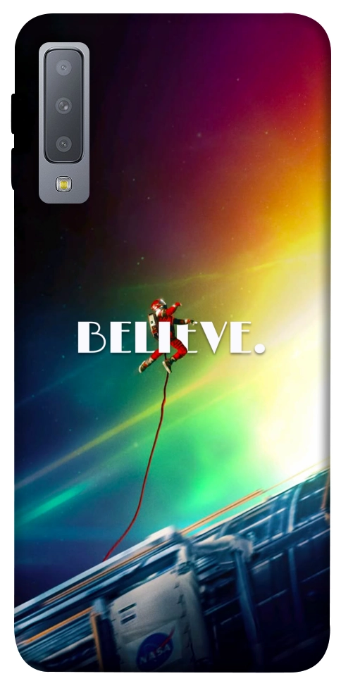 Чехол Hail mary rainbow для Galaxy A7 (2018)
