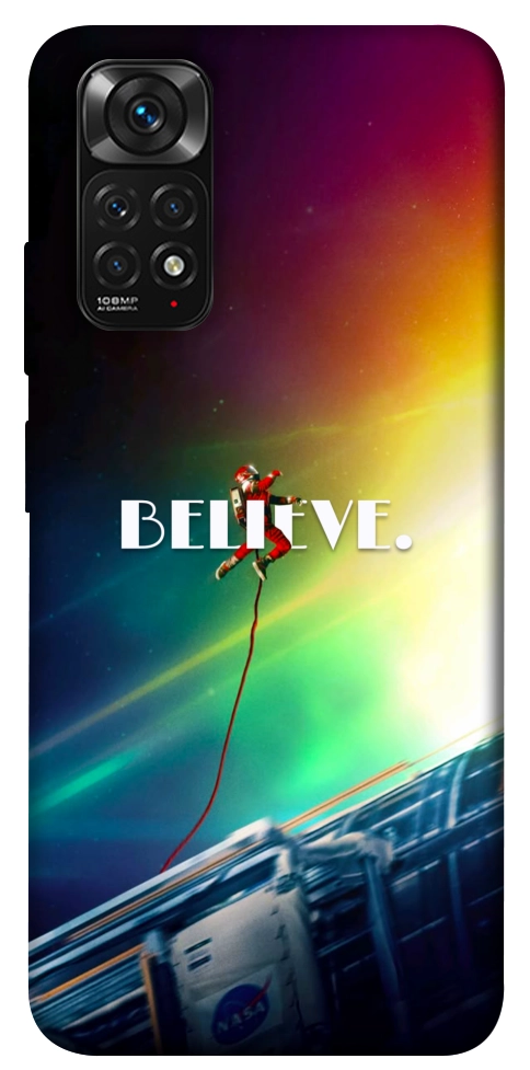Чехол Hail mary rainbow для Xiaomi Redmi Note 11 (Global)