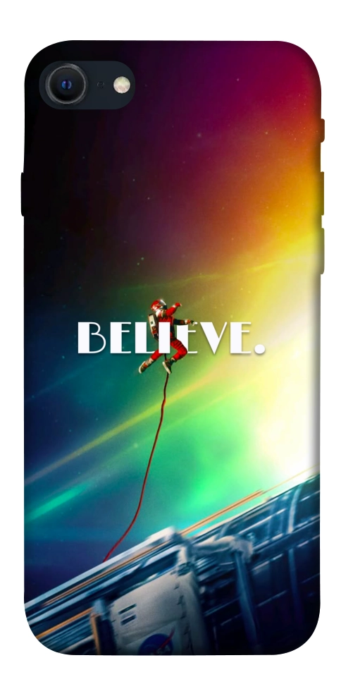 Чехол Hail mary rainbow для iPhone SE (2022)