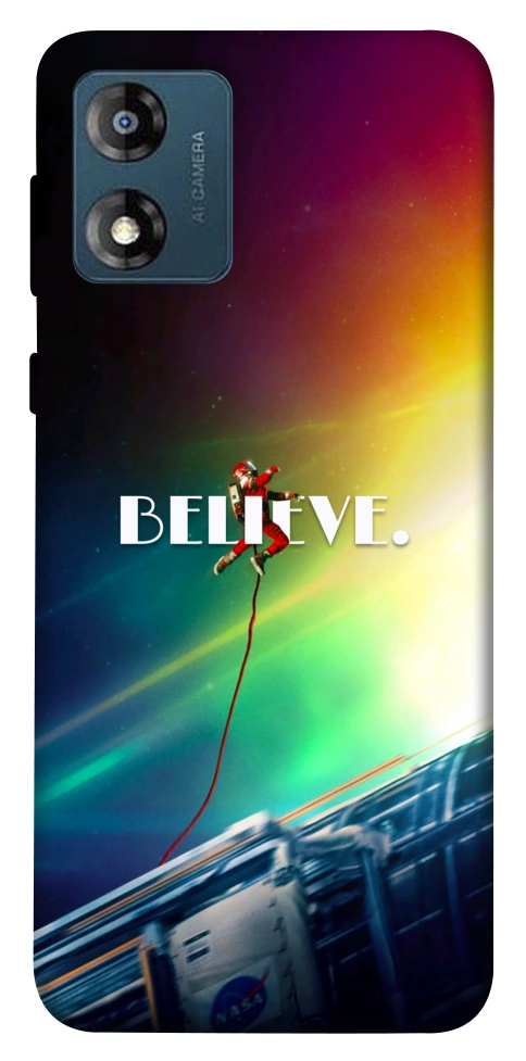 Чехол Hail mary rainbow для Motorola Moto E13