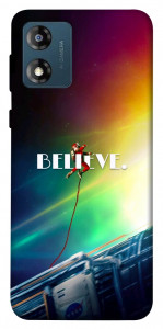 Чехол Hail mary rainbow для Motorola Moto E13